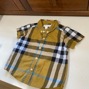 Burberry toddler shirt